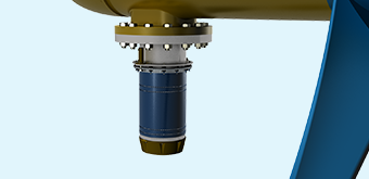 Subsea structure Nacelle connector